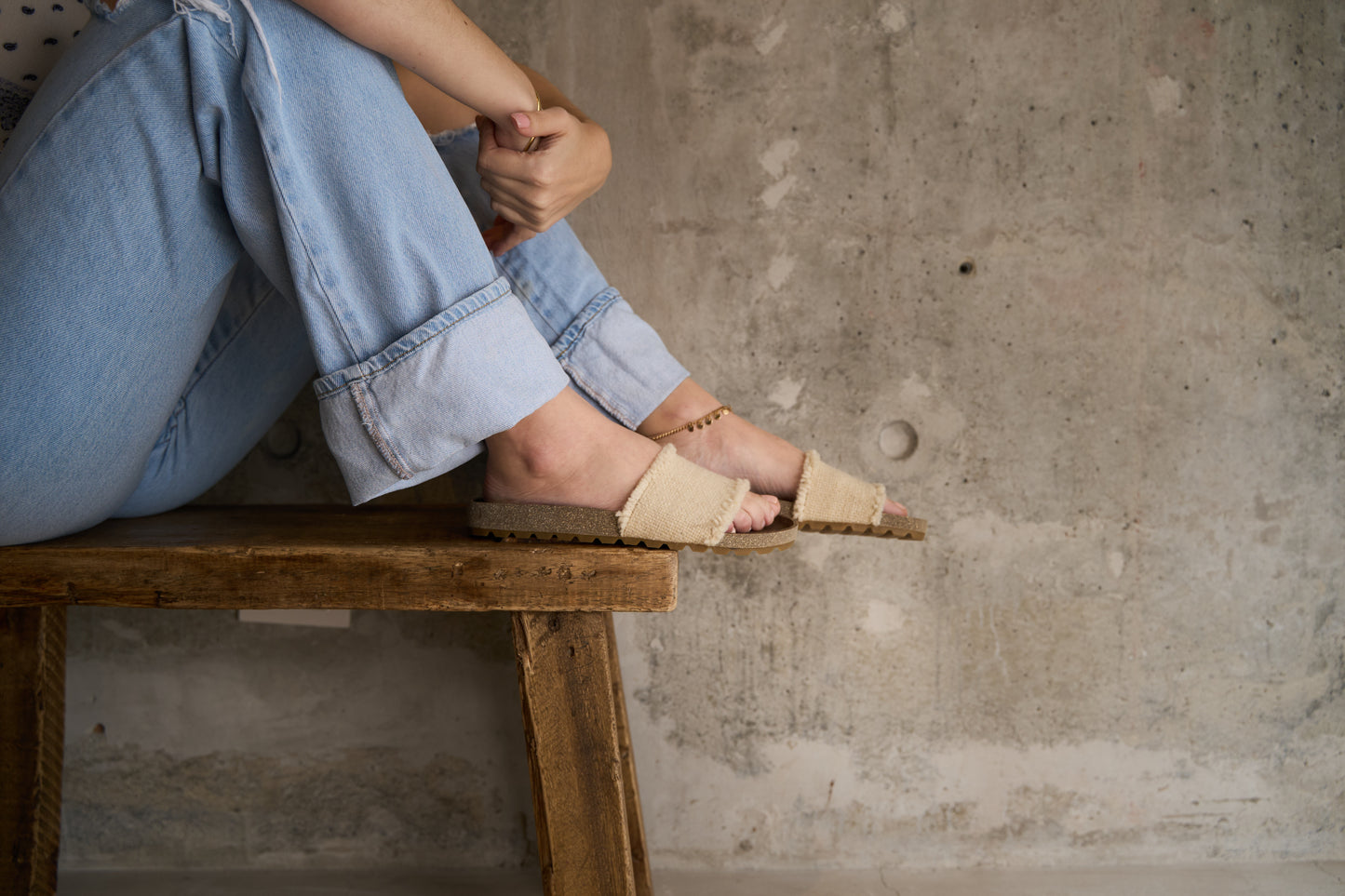 Elena sandal Natural