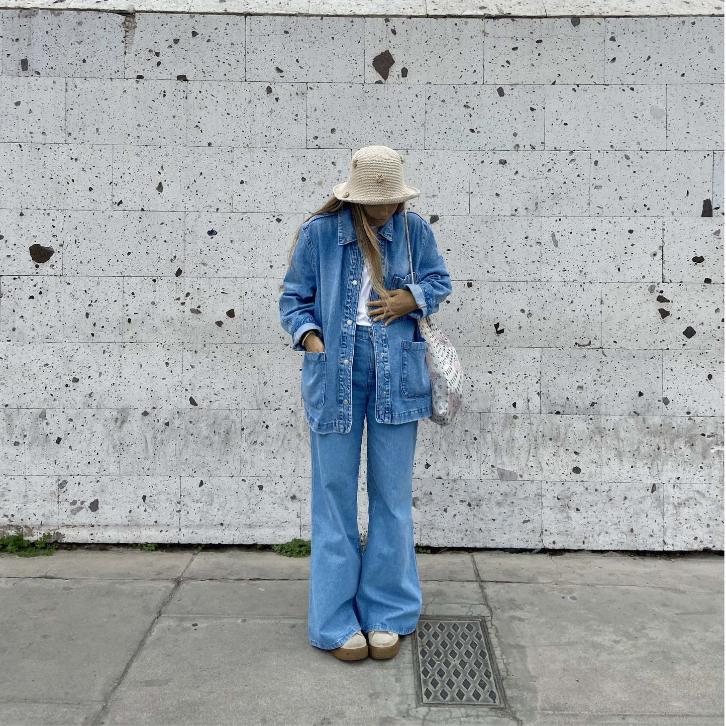 Florentina Bucket Hat Natural