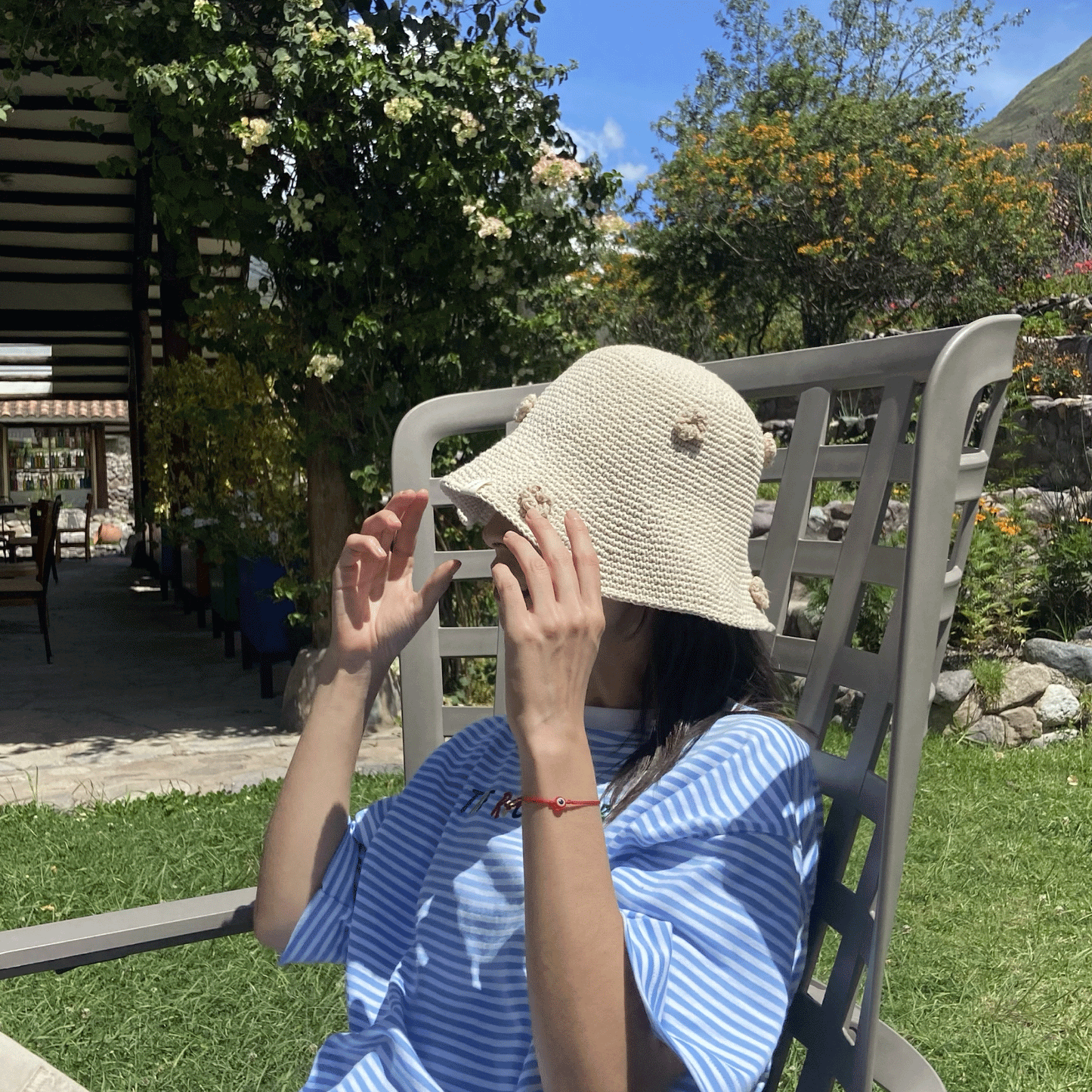 Florentina Bucket Hat Natural
