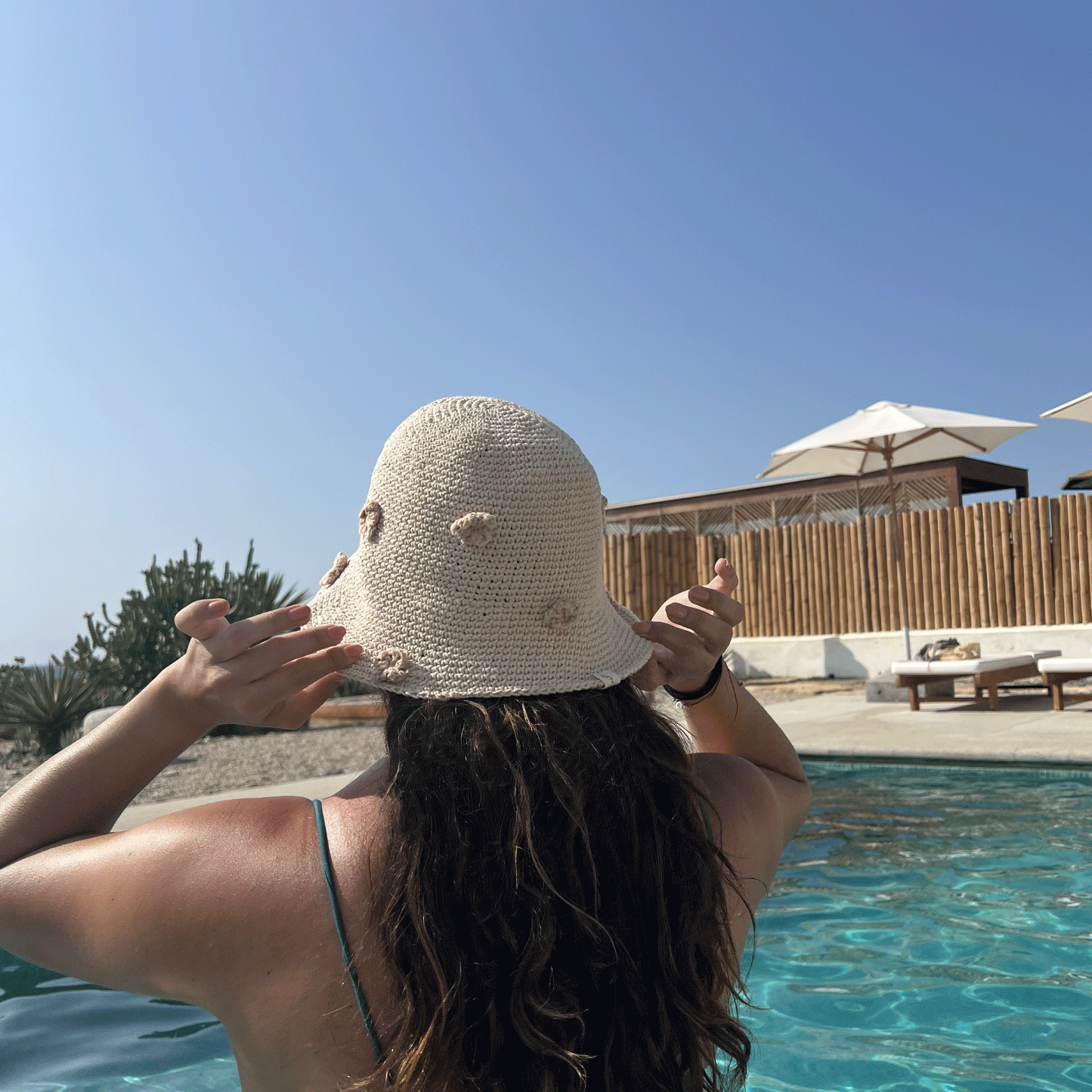 Florentina Bucket Hat Natural