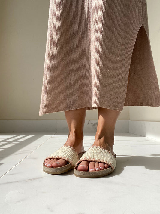 Aria Sandal Beige